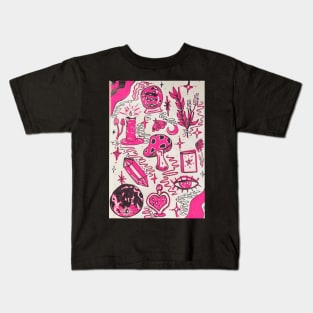Witchy doodles Kids T-Shirt